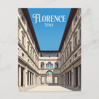 Uffizi Gallery Italy Postcard