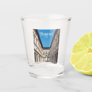 Uffizi Gallery Italy Shot Glass