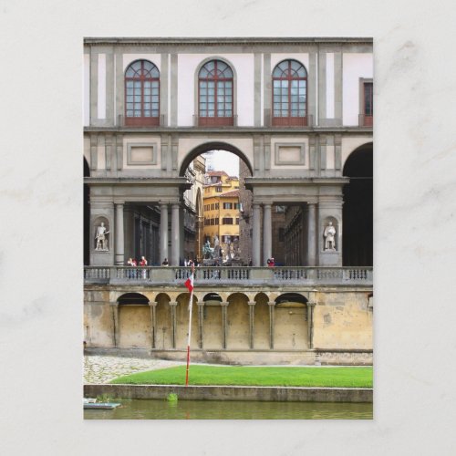 Uffizi Gallery Postcard