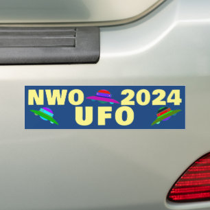 UFO 2024 Bumper Sticker