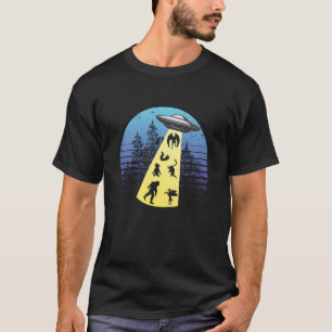 UFO Abduction cryptozoology cryptozoologist T-Shirt