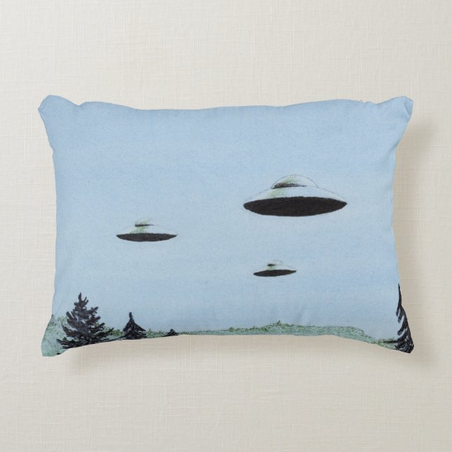 UFO ACCENT PILLOW (Front)