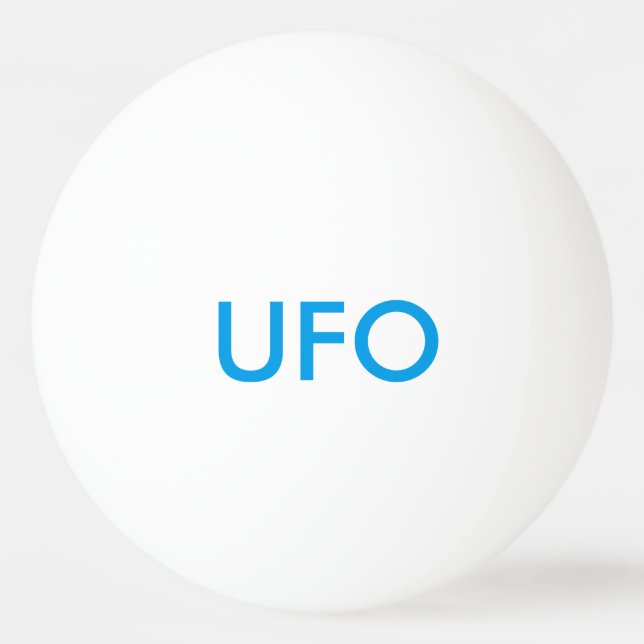 UFO/ACME-Interplanetary "Ping-Pong" ball (Front)