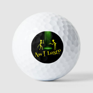 UFO Alien Abduction 👽 Am I Lost? Golf Balls
