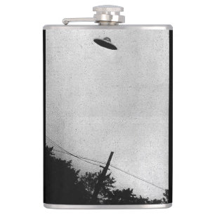 UFO Alien Extraterrestrial Spacecraft Top Secret Flask