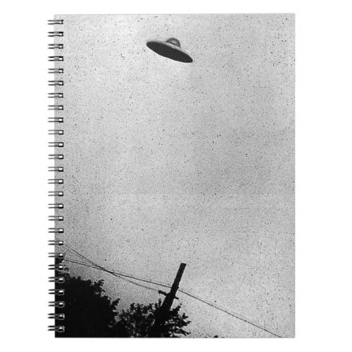 UFO Alien Extraterrestrial Spacecraft Top Secret Notebook