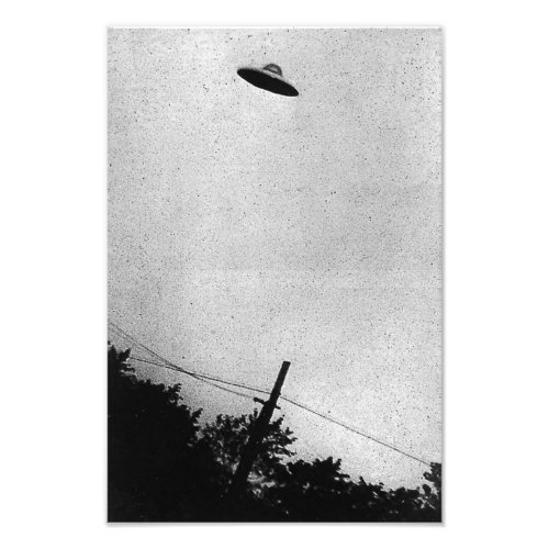 UFO Alien Extraterrestrial Spacecraft Top Secret Photo Print