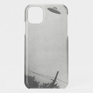 UFO Alien Extraterrestrial Spacecraft Top Secret iPhone 11 Case