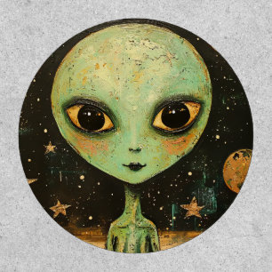 UFO Alien  Patch