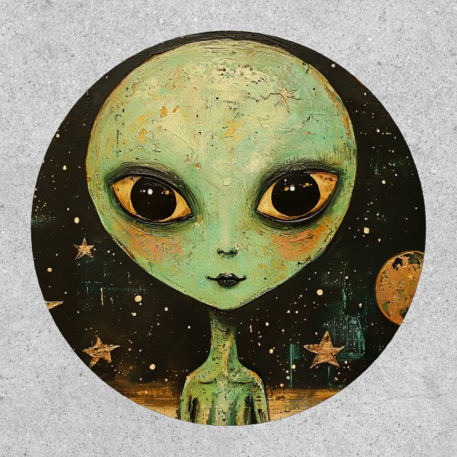 UFO Alien  Patch (Front)