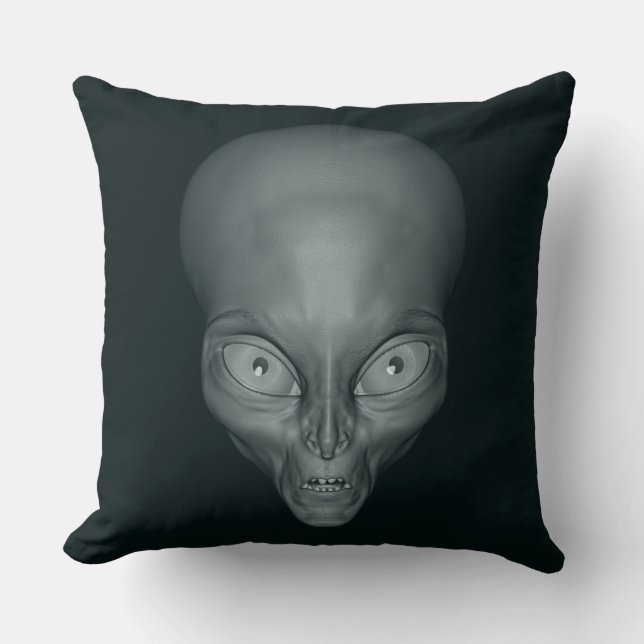 UFO Alien throw pillows (Front)