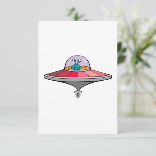 UFO and Space Alien (Standing Front)