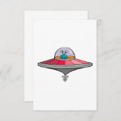 UFO and Space Alien (Front/Back)