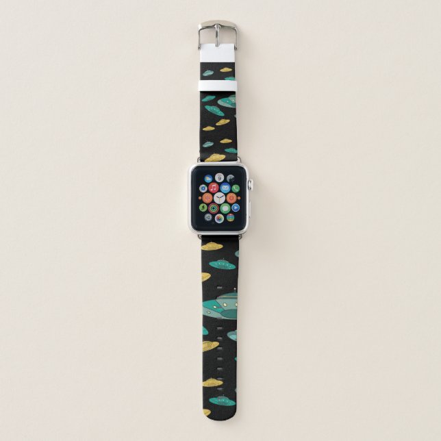 UFO  APPLE WATCH BAND (Front)