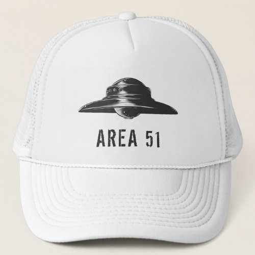 UFO Area 51 Trucker Hat