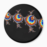 Ufo Attack - Fractal Art Magnet