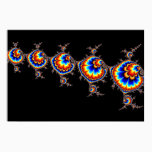 Ufo Attack - Fractal Art Poster