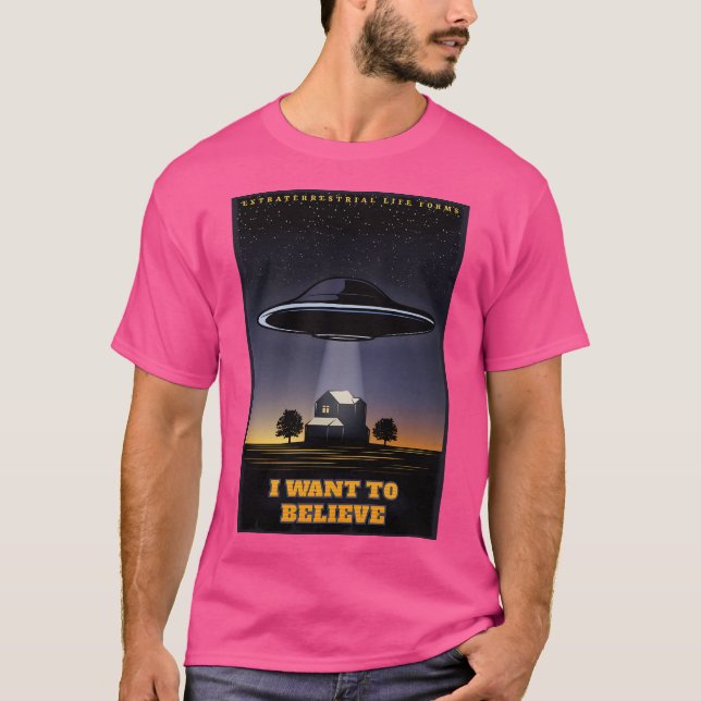 Ufo Attack T-Shirt (Front)