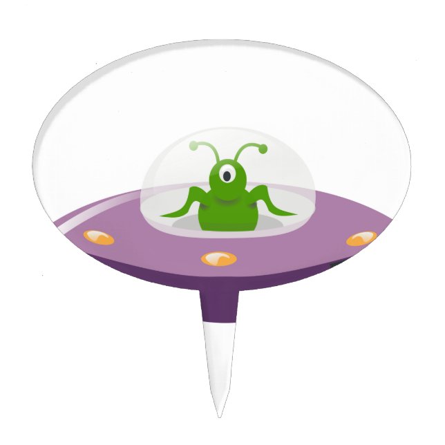 ufo cake topper (Front)