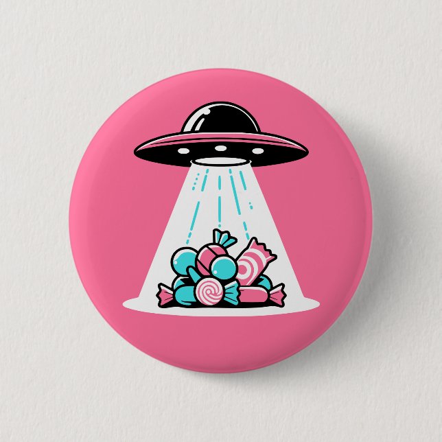 UFO Candy Button (Front)