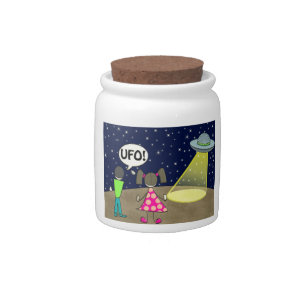 UFO CANDY JAR