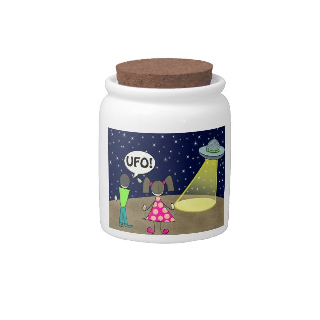 UFO CANDY JAR (Front)