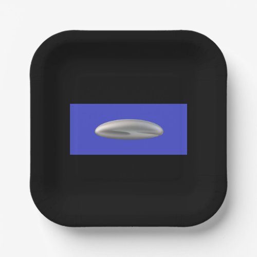 UFO Celebration Party Plate
