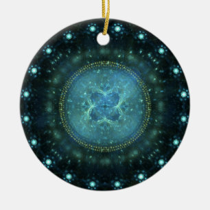 UFO CERAMIC ORNAMENT