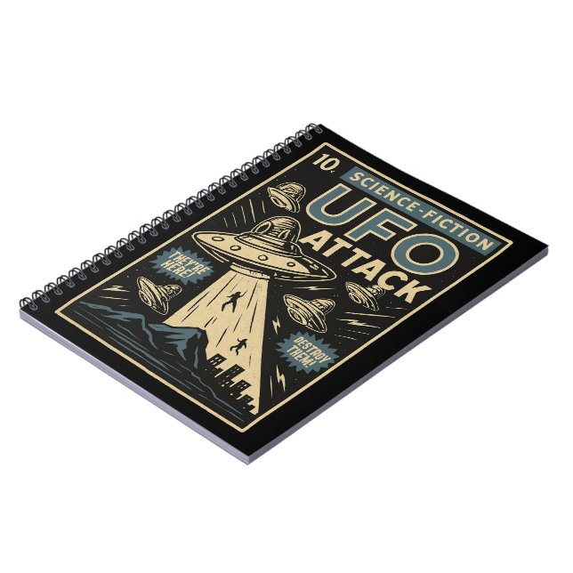 UFO Comic Book Style (Left Side)