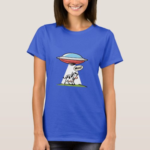 UFO Cow Abduction T_Shirt