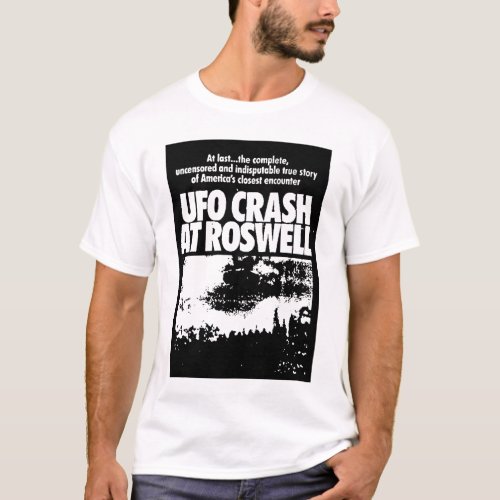 UFO Crash Vintage Retro T_Shirt
