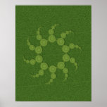 Ufo Crop Circles Poster (smallest Is $12.10) at Zazzle