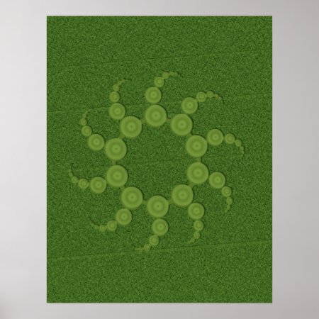 Ufo Crop Circles Poster (smallest Is $12.10)