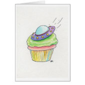 UFO Cupcake Flying Saucer (Front)