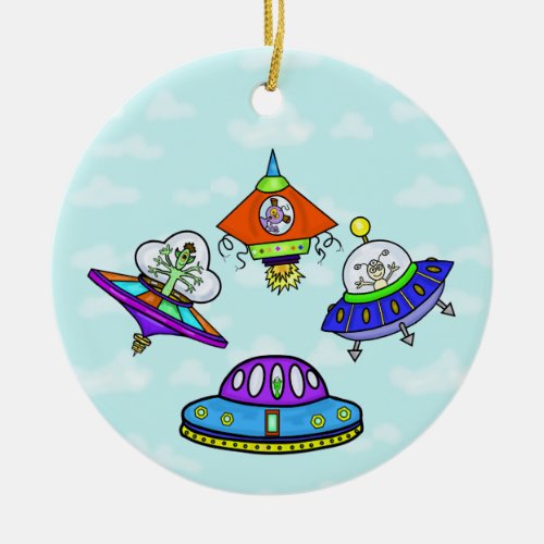 UFO Day Ornament