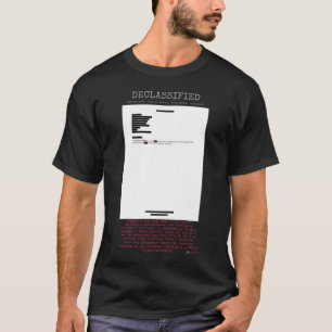 UFO - Declassified DOW-UAP-D006, Mission Report, T-Shirt