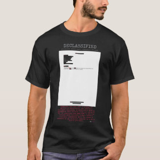 UFO - Declassified DOW-UAP-D006, Mission Report, T-Shirt