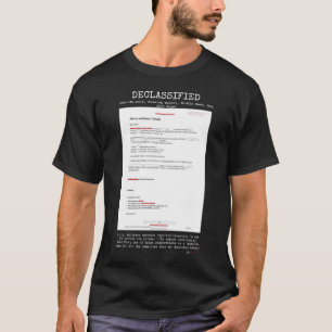 UFO - Declassified  DOW-UAP-D010, Mission Report,  T-Shirt