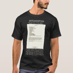 UFO - Declassified DOW-UAP-D025 ,M.Report Greece T-Shirt