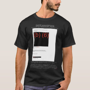 UFO - Declassified DOW-UAP-D052, Email NA, A2024  T-Shirt
