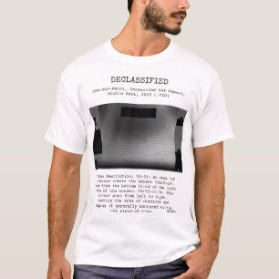 UFO - Declassified  DOW-UAP-PR041,MiddleEast, 202 T-Shirt