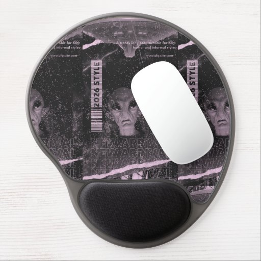 UFO design Gel Mouse Pad
