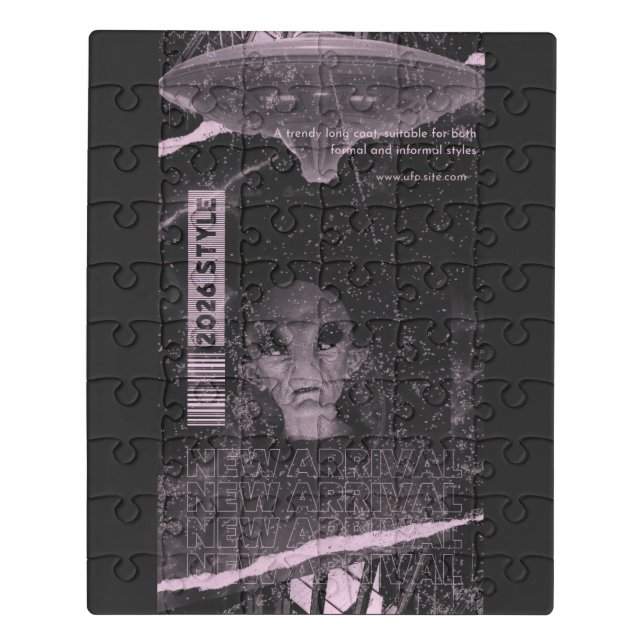 UFO design Jigsaw Puzzle (Puzzle Vertical)