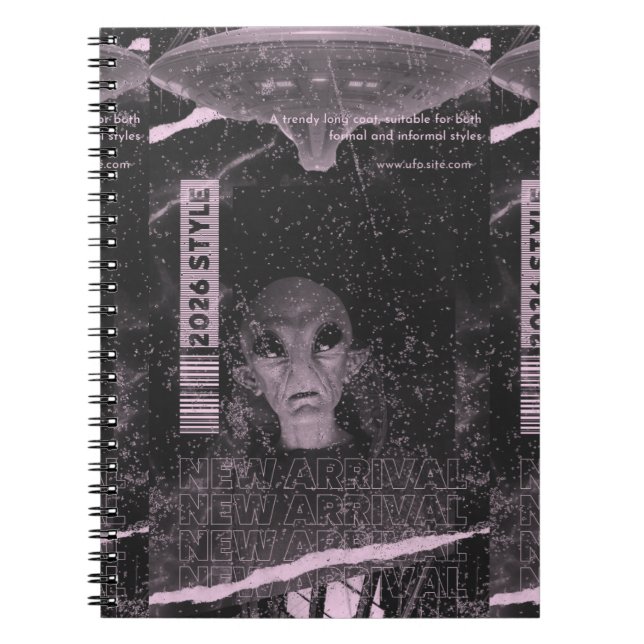 UFO design Notebook (Front)
