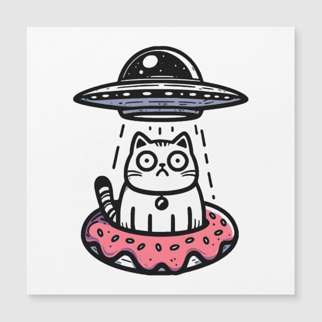 UFO Doughnut Cat (Front)
