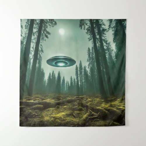 UFO Encounter in the Wild Tapestry