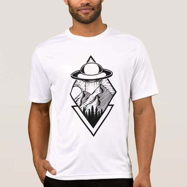 UFO Encounter T-Shirt (Front)