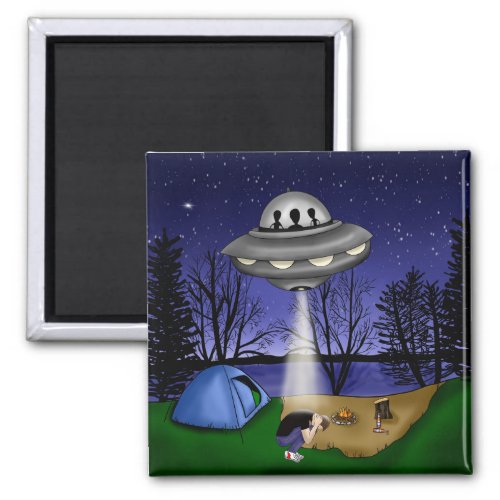 UFO Extraterrestrial Abduction Alien   Magnet