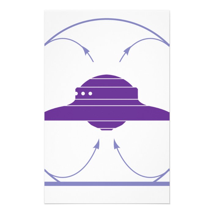 UFO field Stationery