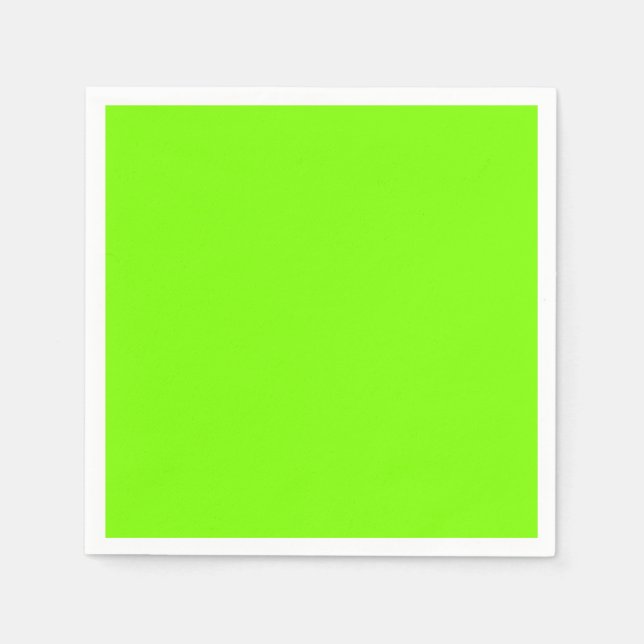 UFO Green Napkins (Front)
